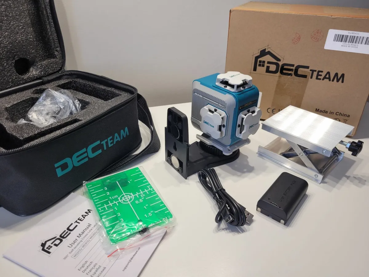 Compact Trade Rated Laser Level Self-levelling 4D - Image 3