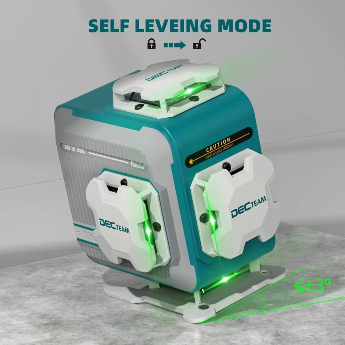 4 x 360  Compact Trade Rated Laser Level - Image 2