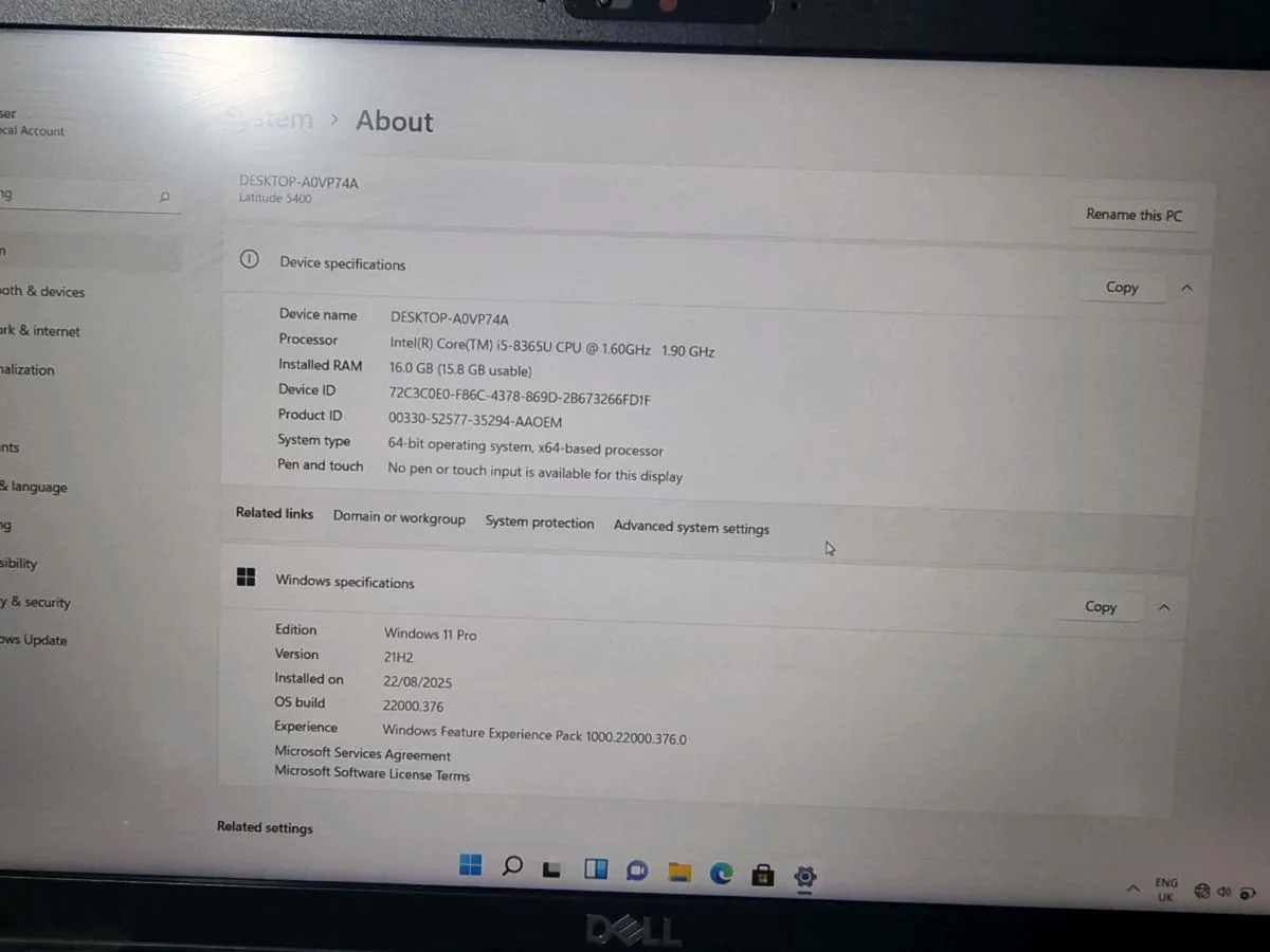 Dell laptop - Image 4