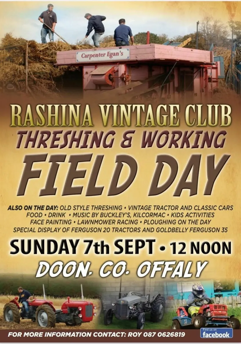 Rashina Vintage Club Threshing & Working Field Day - Image 1