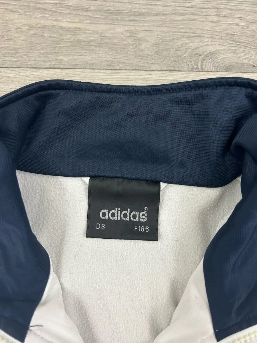 Vintage 80s Adidas Track Jacket Mens Large - Image 4