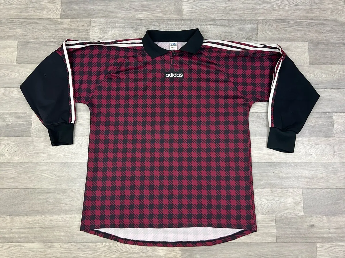 Vintage 90s Adidas Template Goalie Jersey Festival - Image 1
