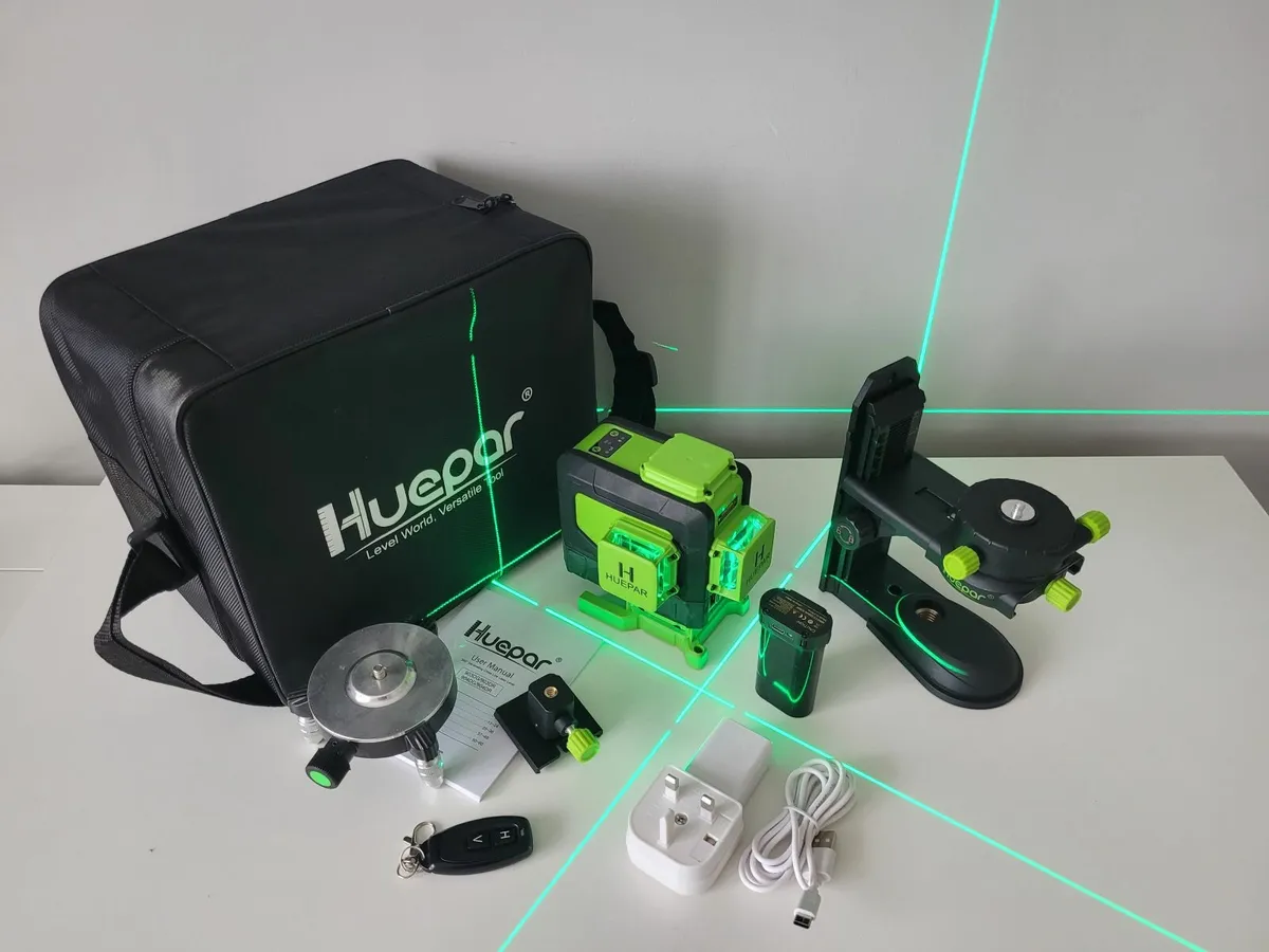 Huepar Self Levelling Laser Level. New, boxed. - Image 2