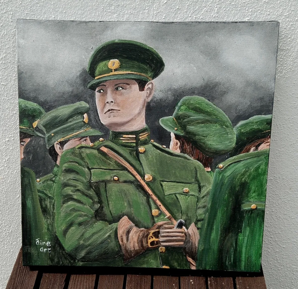 Original Painting  Michael Collins