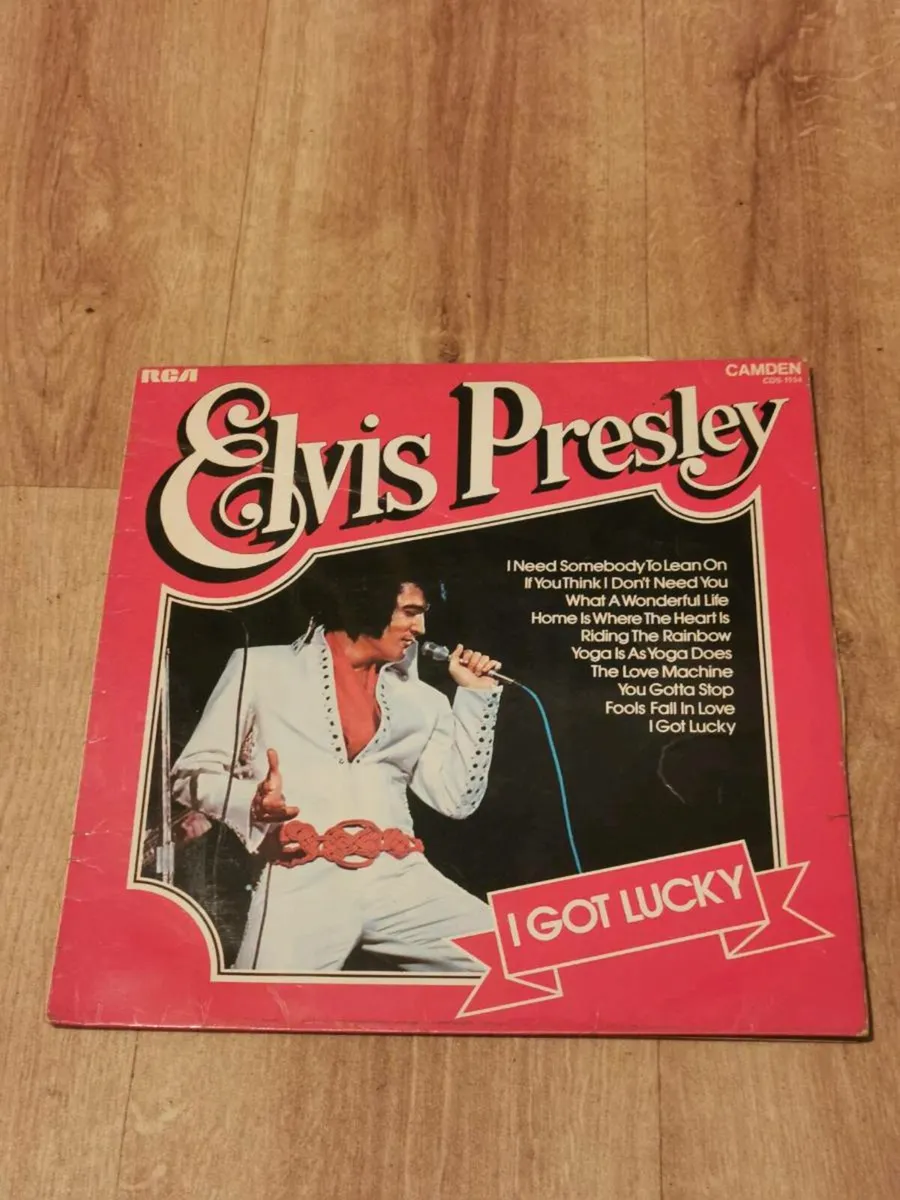 Elvis presley vinlys - Image 1