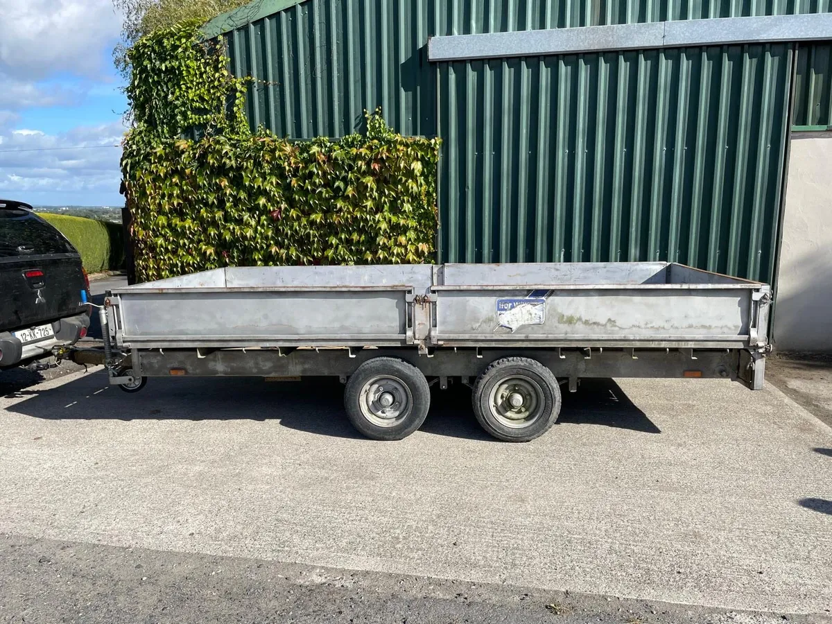 Twin axle trailer - Image 1
