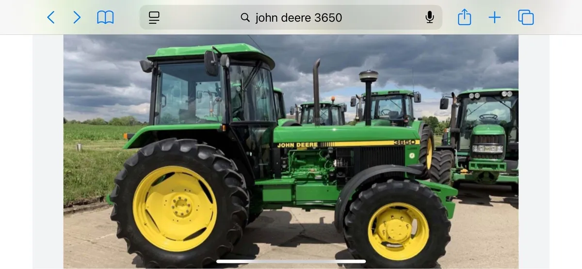 WANTED john Deere 3650