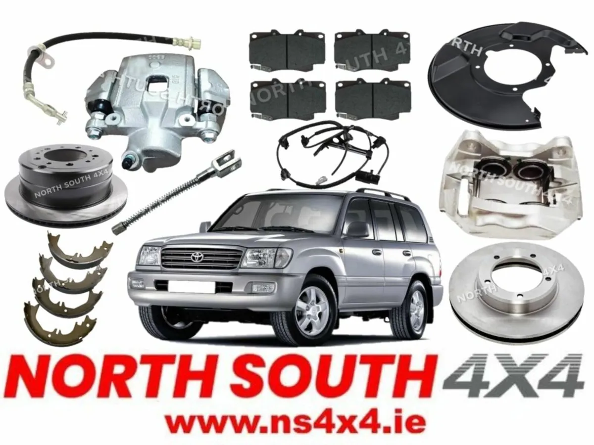 Brake parts for Toyota 4x4 - LandCruiser & Hilux - Image 1