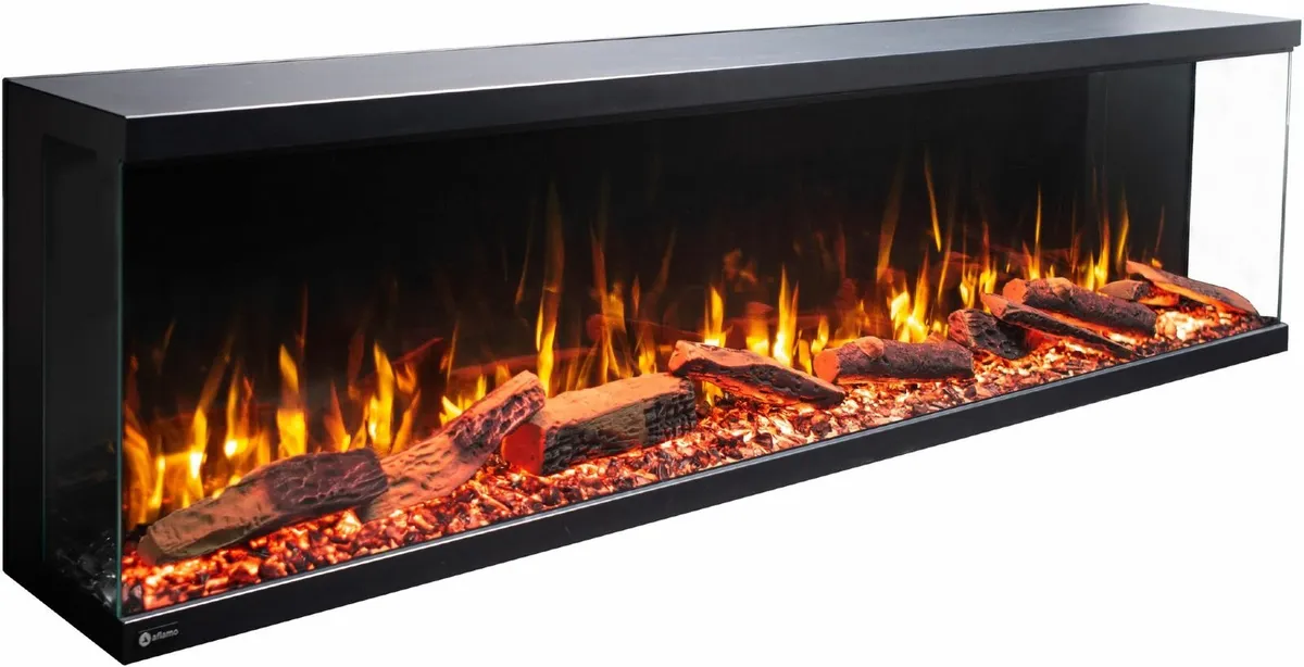 71" Electric fireplace. Free delivery in All Irl. - Image 3