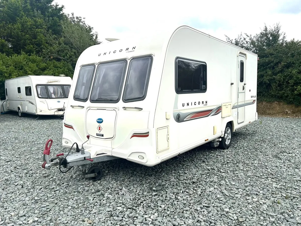 Bailey 2 berth caravan with motor movers - Image 1