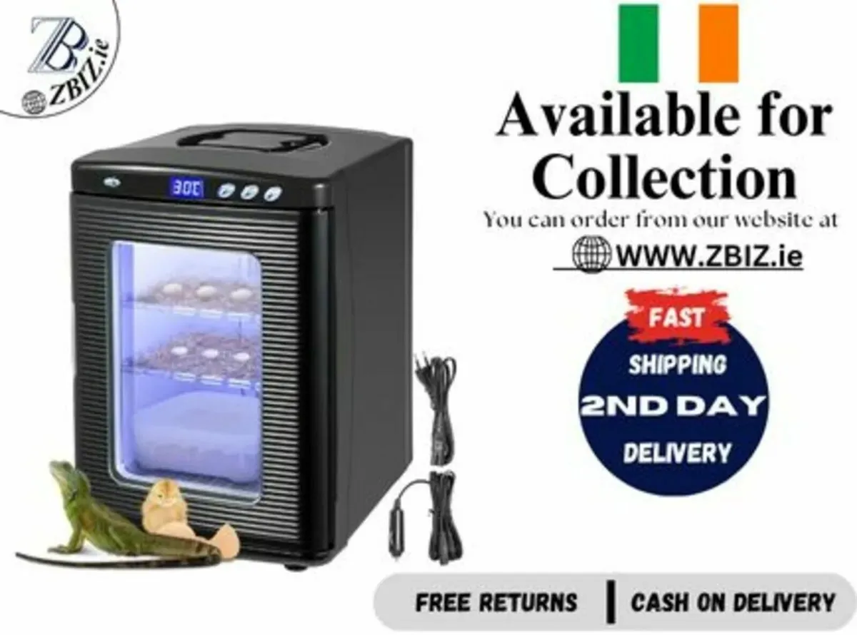 25L Reptile Egg Incubator with Digital Temperature - Image 1