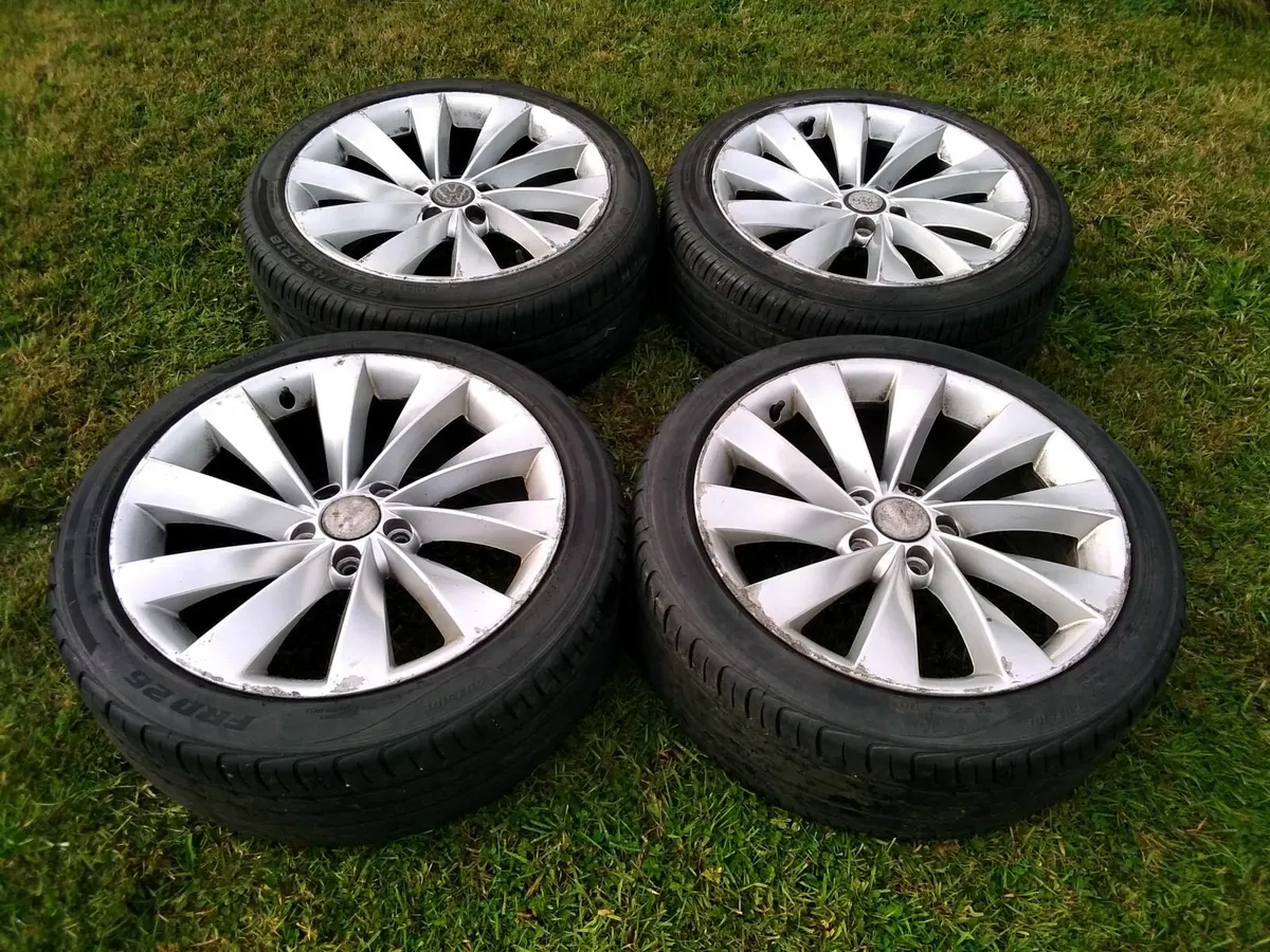18" Scirocco alloys  5x112 - Image 2