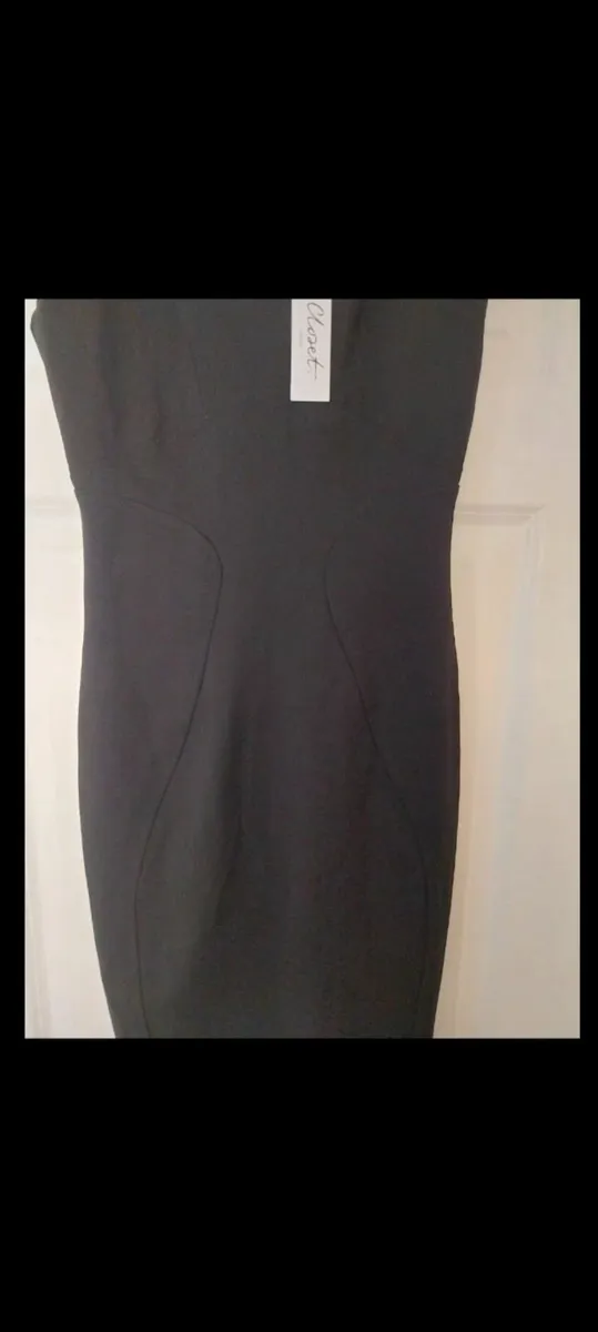 Closet London Black Midi dress - new with tags - Image 4