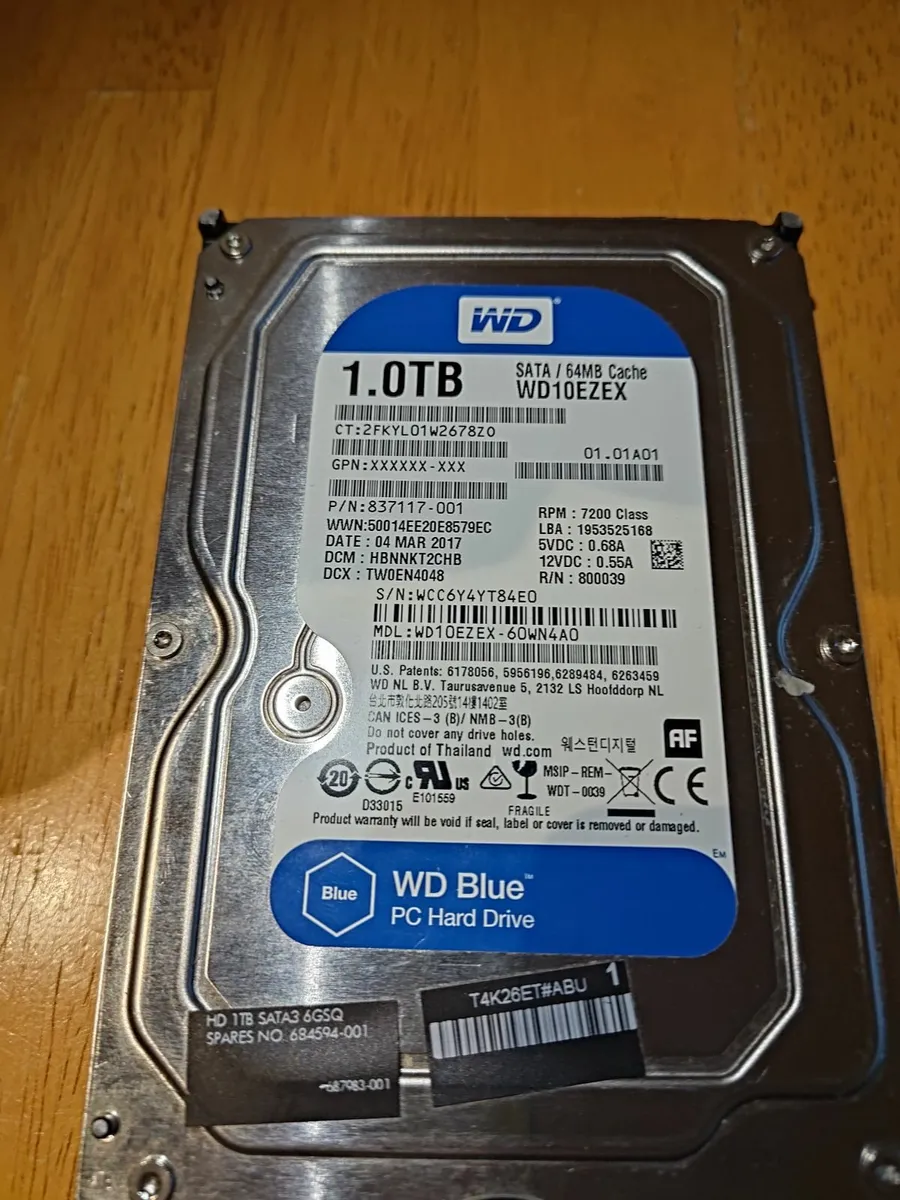 Western Digital Internal hard drive - WD Blue 1TB - Image 3