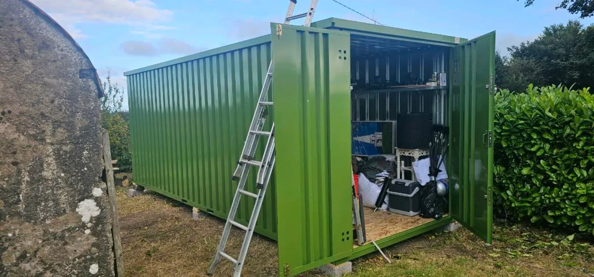 Storage units, CUBE steel sheds, garden shed - Image 4