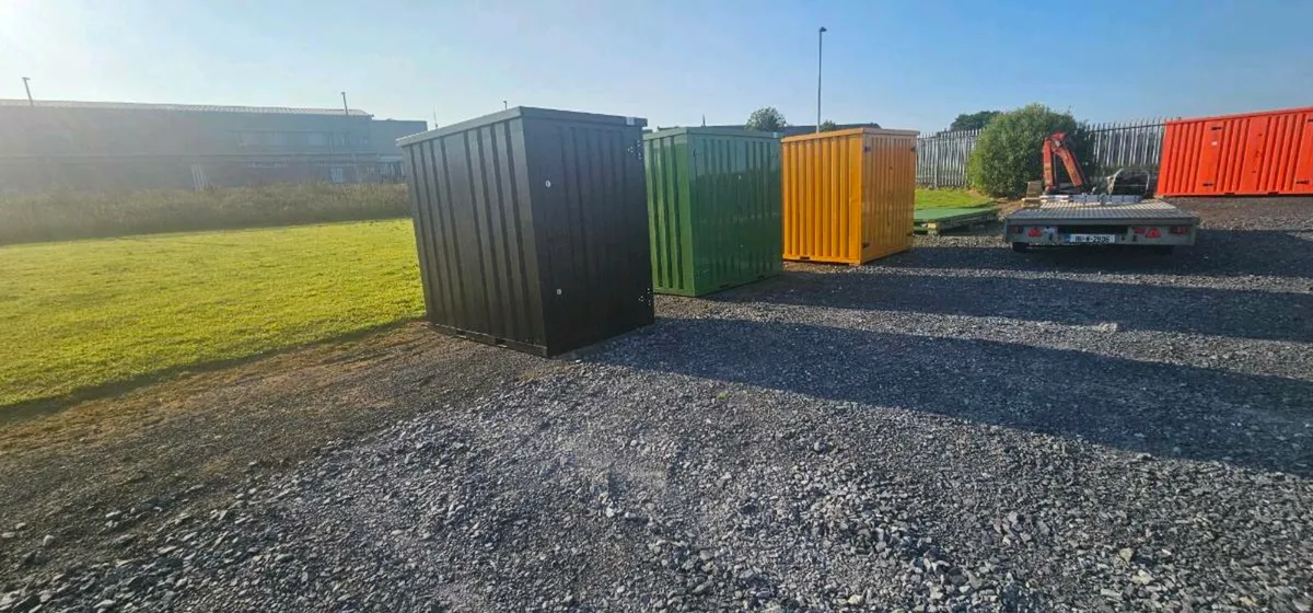 Flatpack storage, secure storage , steel shed - Image 1