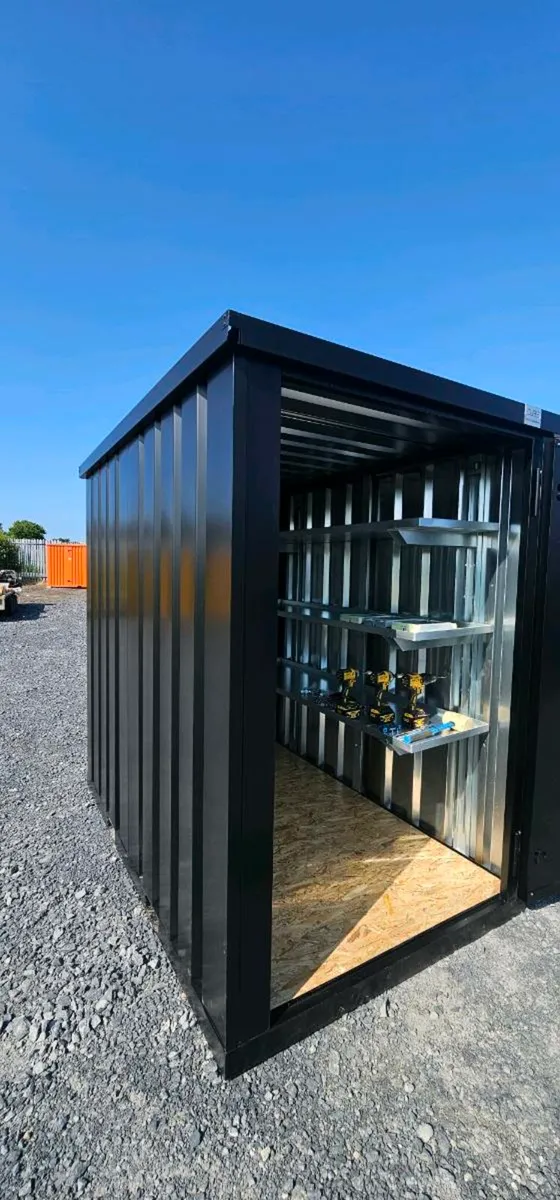 Flatpack storage, secure storage , steel shed - Image 4