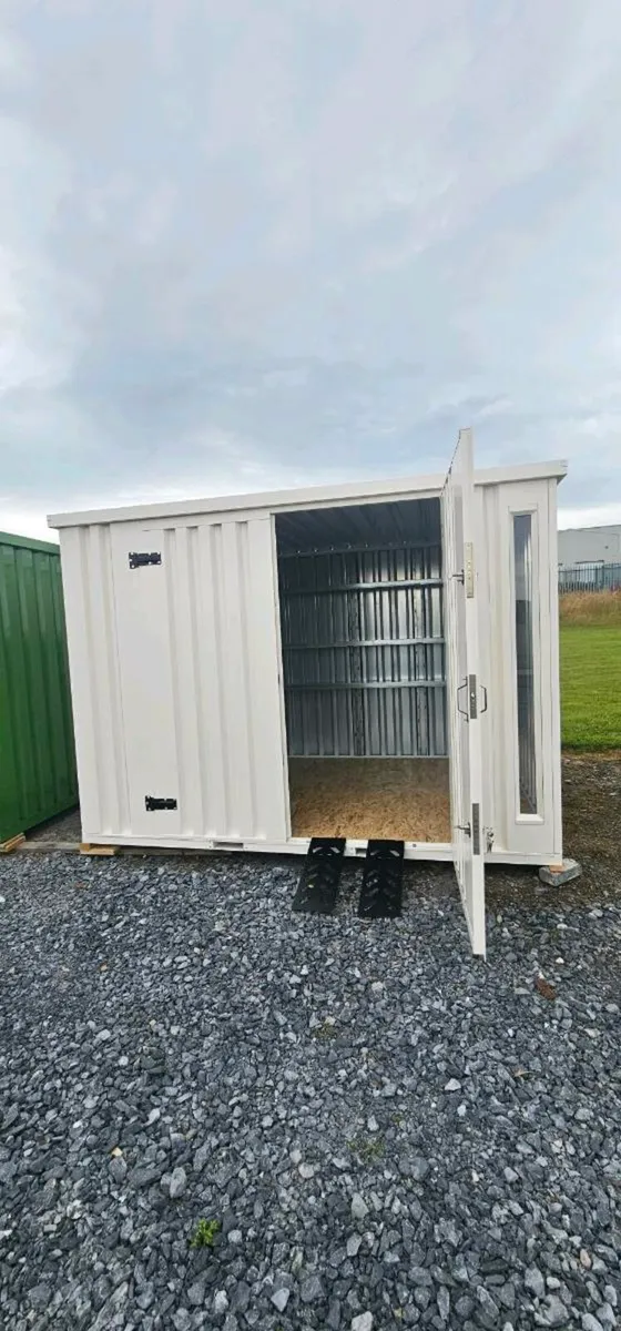 Steel shed, garden shed, flatpack container,kiosk - Image 1