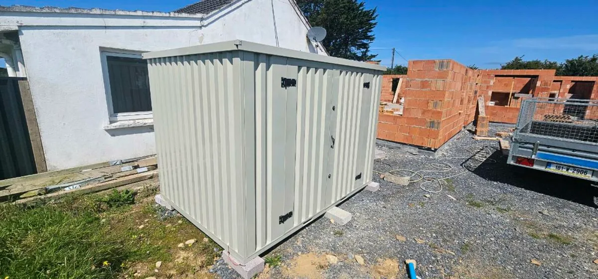 Steel shed, garden shed, flatpack container,kiosk - Image 4