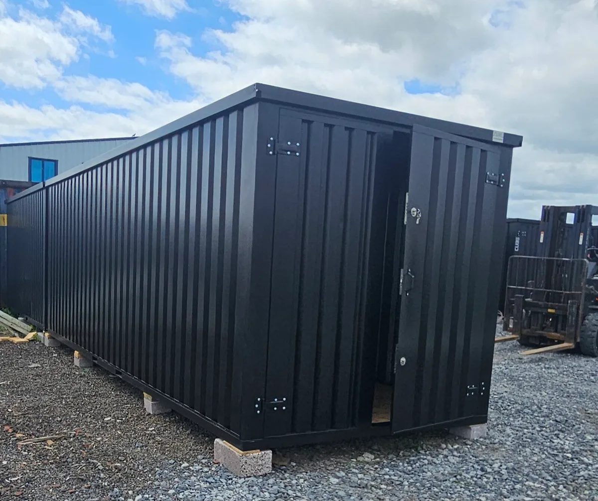Steel shed, flatpack,storage units,  kiosk - Image 3