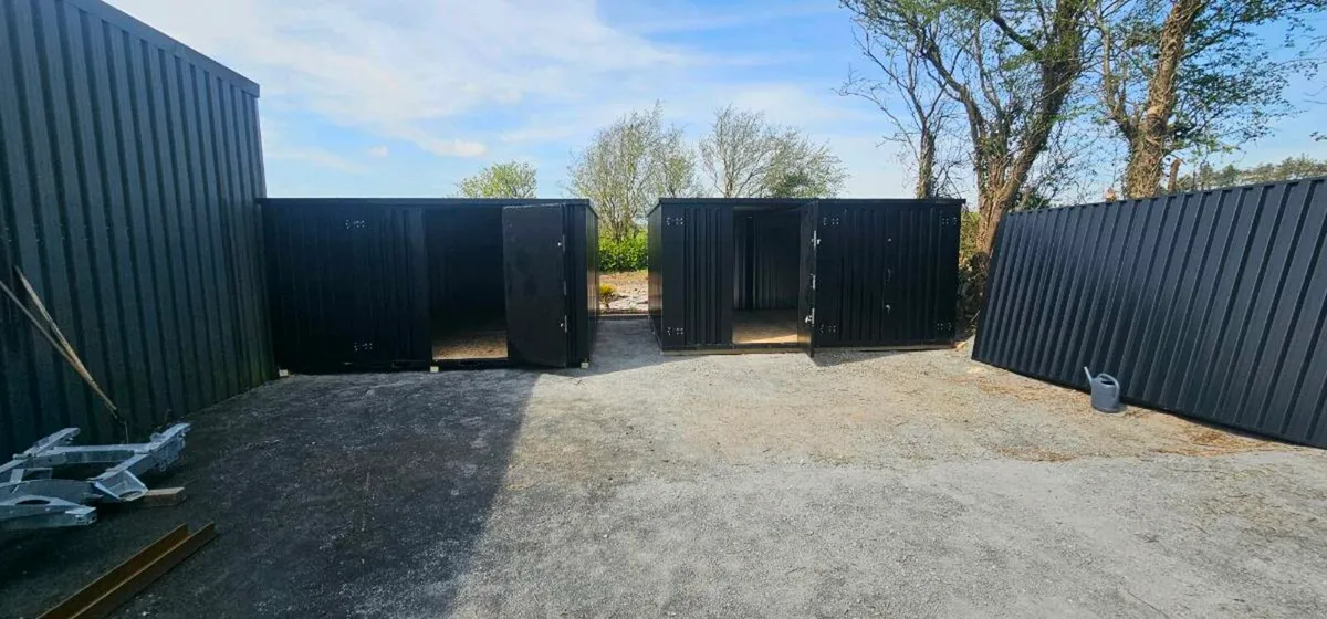 Storage units, steel shed, flatpack,  kiosk - Image 4