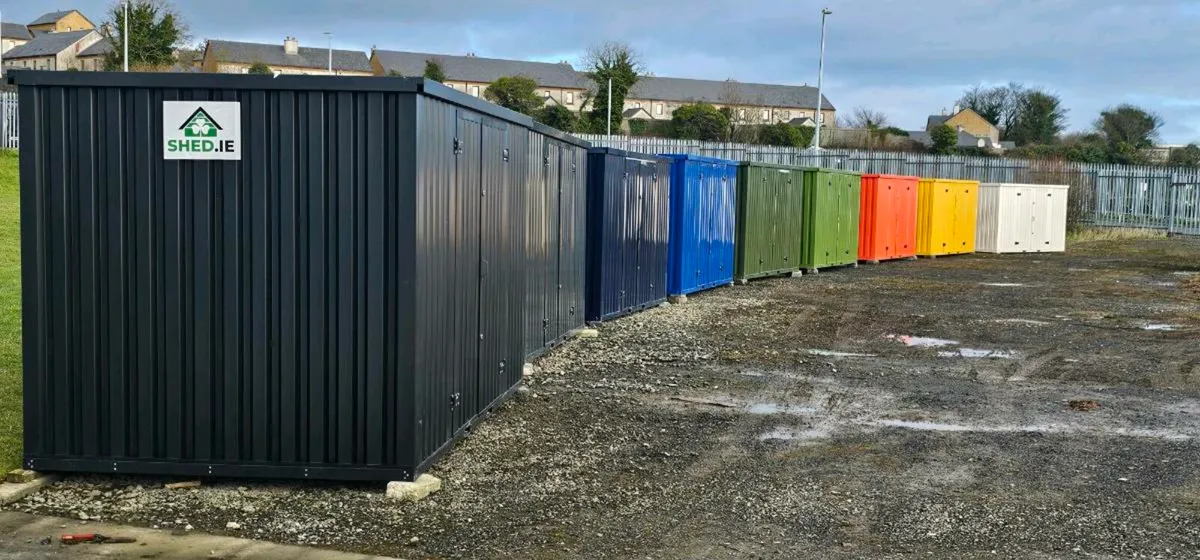 Storage units, flatpack, steel shed, kiosk - Image 1