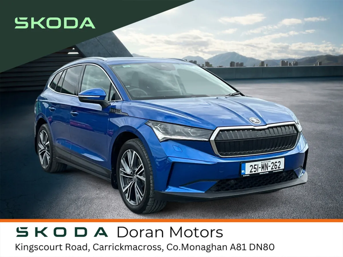 Skoda Enyaq 85 + |  Inc Heat Pump + Leather Interi - Image 1