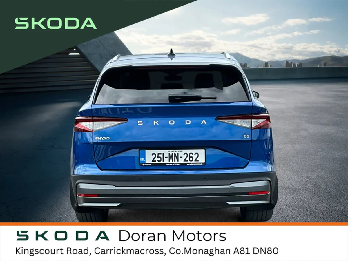 Skoda Enyaq 85 + |  Inc Heat Pump + Leather Interi - Image 4