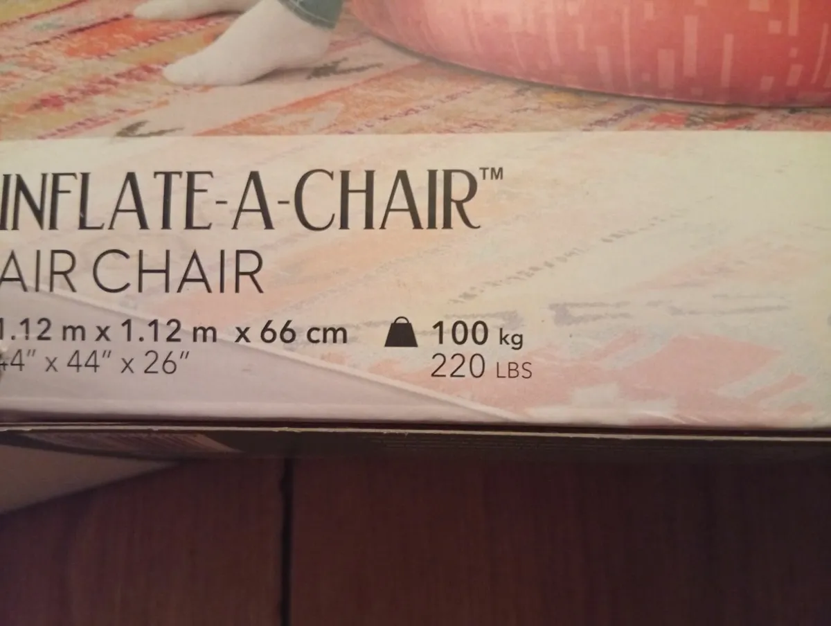 New Inflatable Air Chair lounge float - Image 2