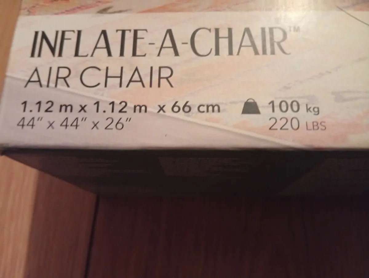New Inflatable Air Chair lounge float - Image 3
