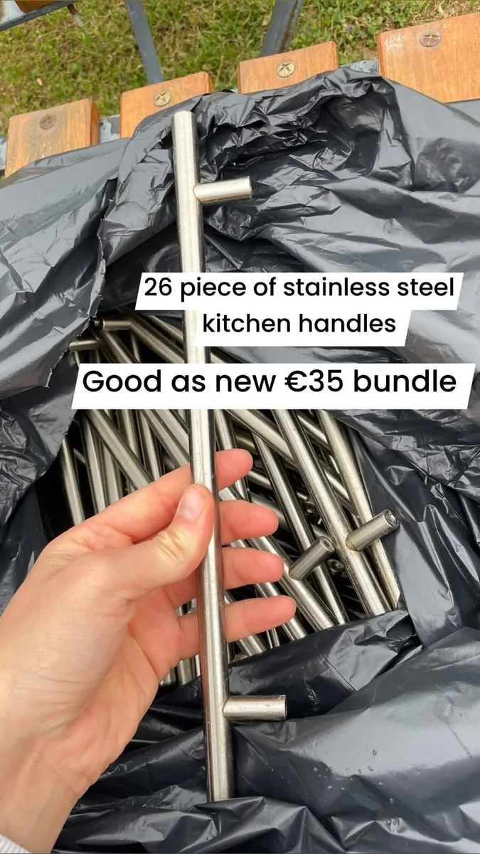 Stainless steel kitchen handles - Image 2
