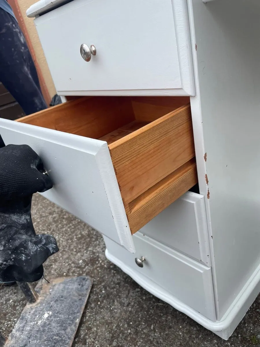 Wooden study desk - Image 3