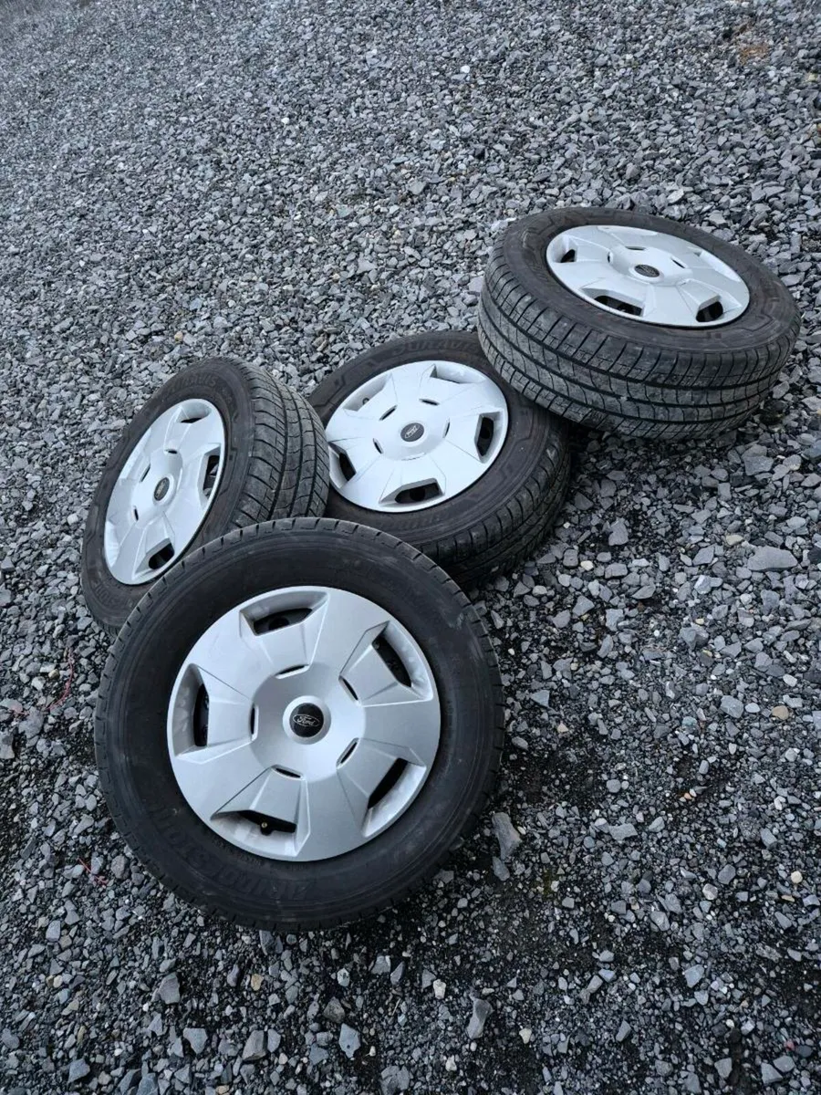 Ford bridgestone van tyres and wheels - Image 1