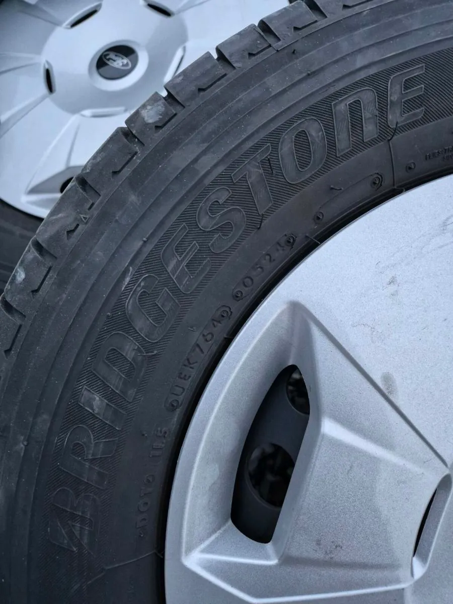 Ford bridgestone van tyres and wheels - Image 3