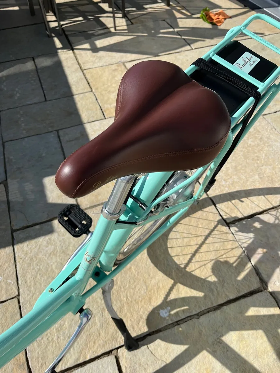 Mint Green  Pendleton e-bike - Image 3