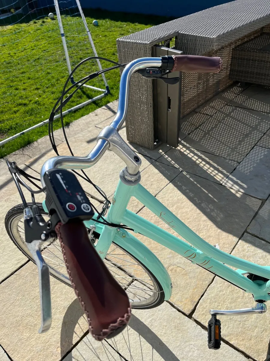 Mint Green  Pendleton e-bike - Image 4