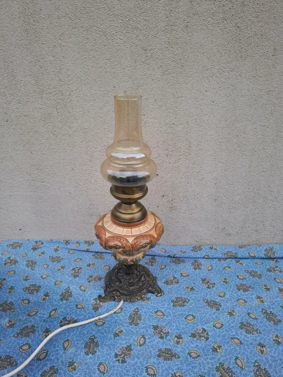 Vintage electric lamp postage possible
