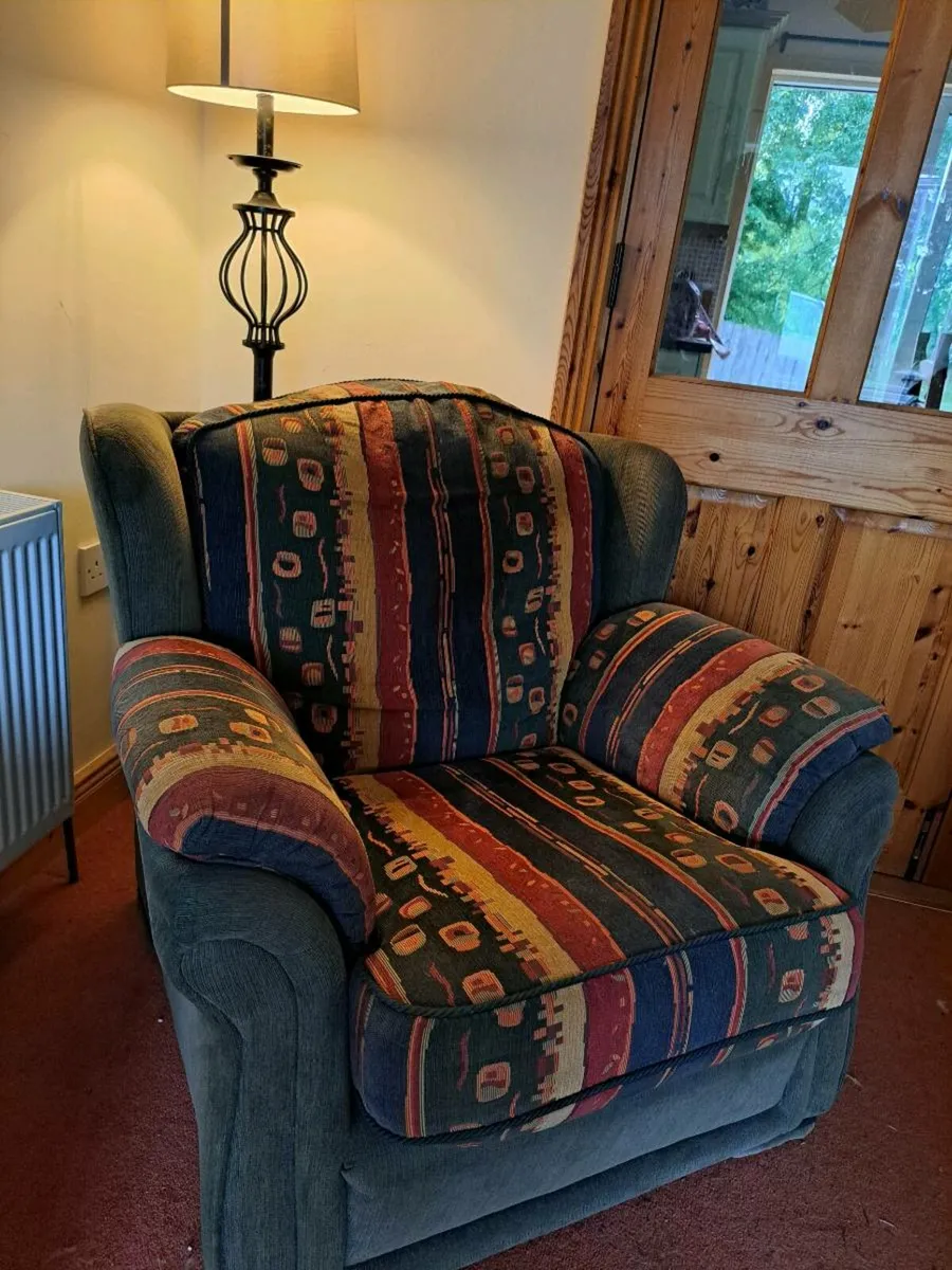 FREE 3 Seater Sofa + 2 Arm Chairs - Image 2