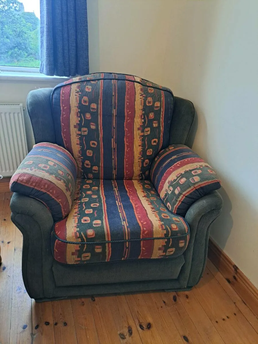 FREE 3 Seater Sofa + 2 Arm Chairs - Image 3