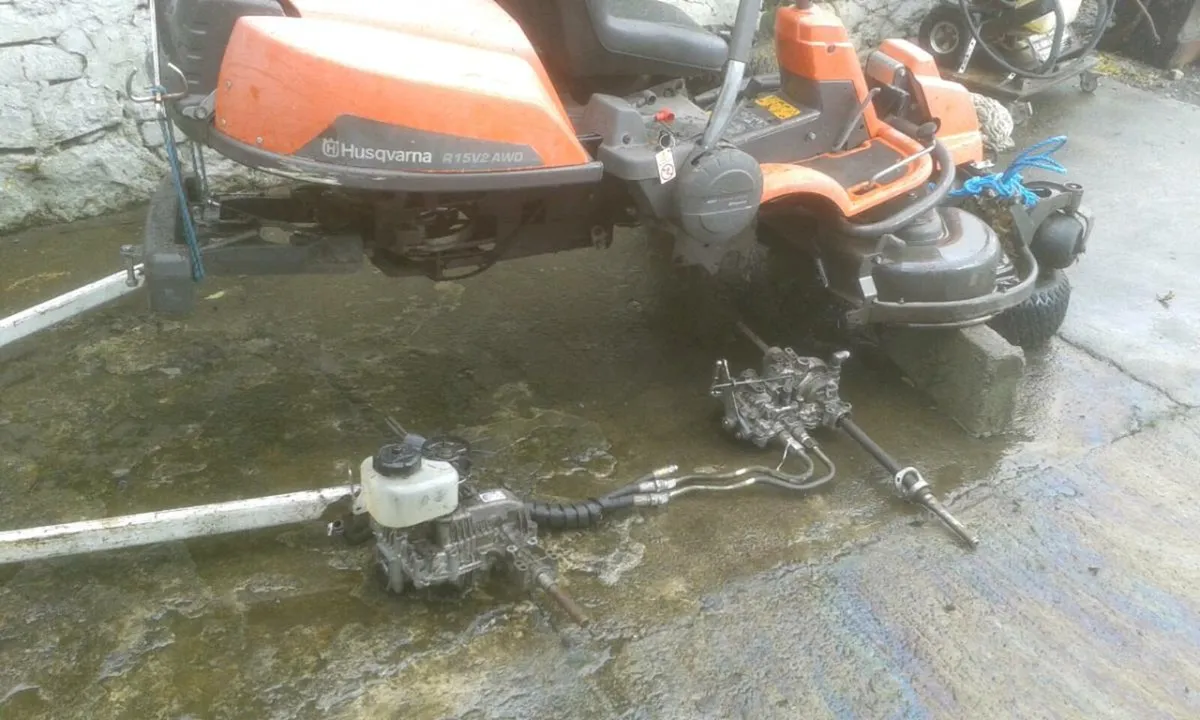 Ride on mower gearbox repairs - Image 1