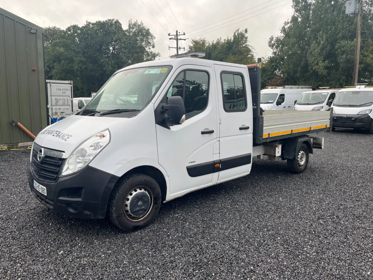 Opel Movano C/Cab Tipper 2.3L (Low Mileage) - Image 1