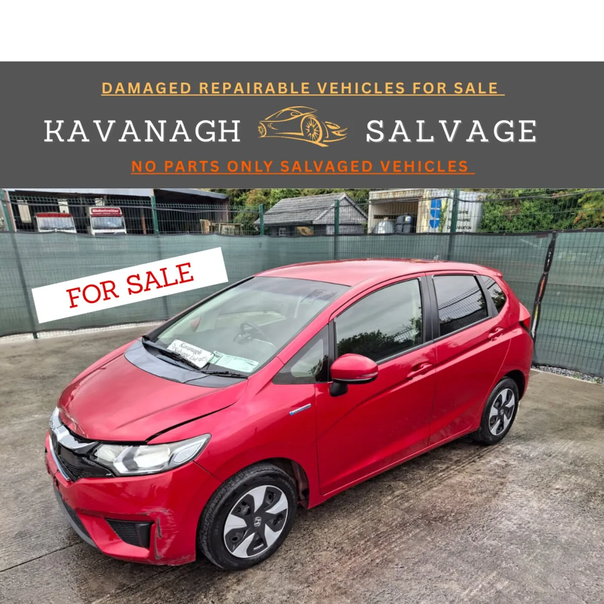 2016 Honda Fit Automatic very light damage - Image 1