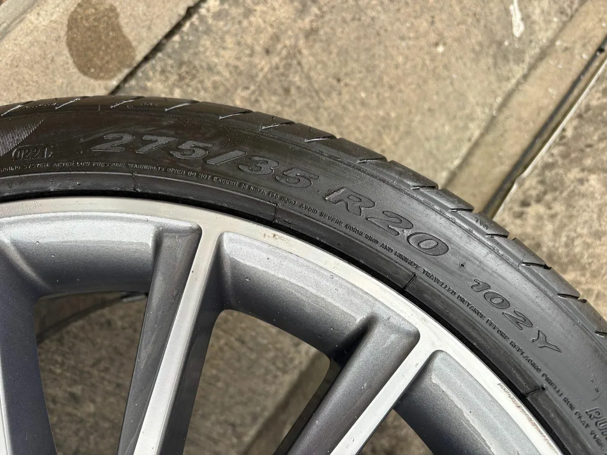 4 20" Merc AMG Alloy wheels with Pirelli tyres - Image 2