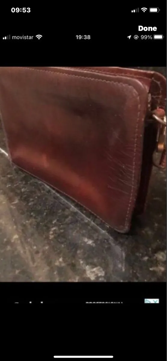 Leather Wrist Bag - Image 4