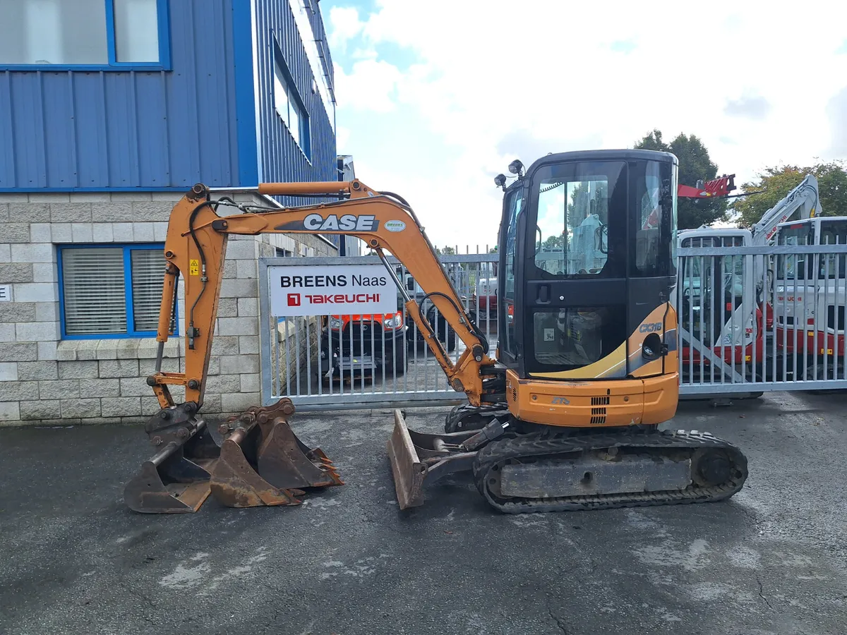 Case CX31 Mini Digger - Image 1