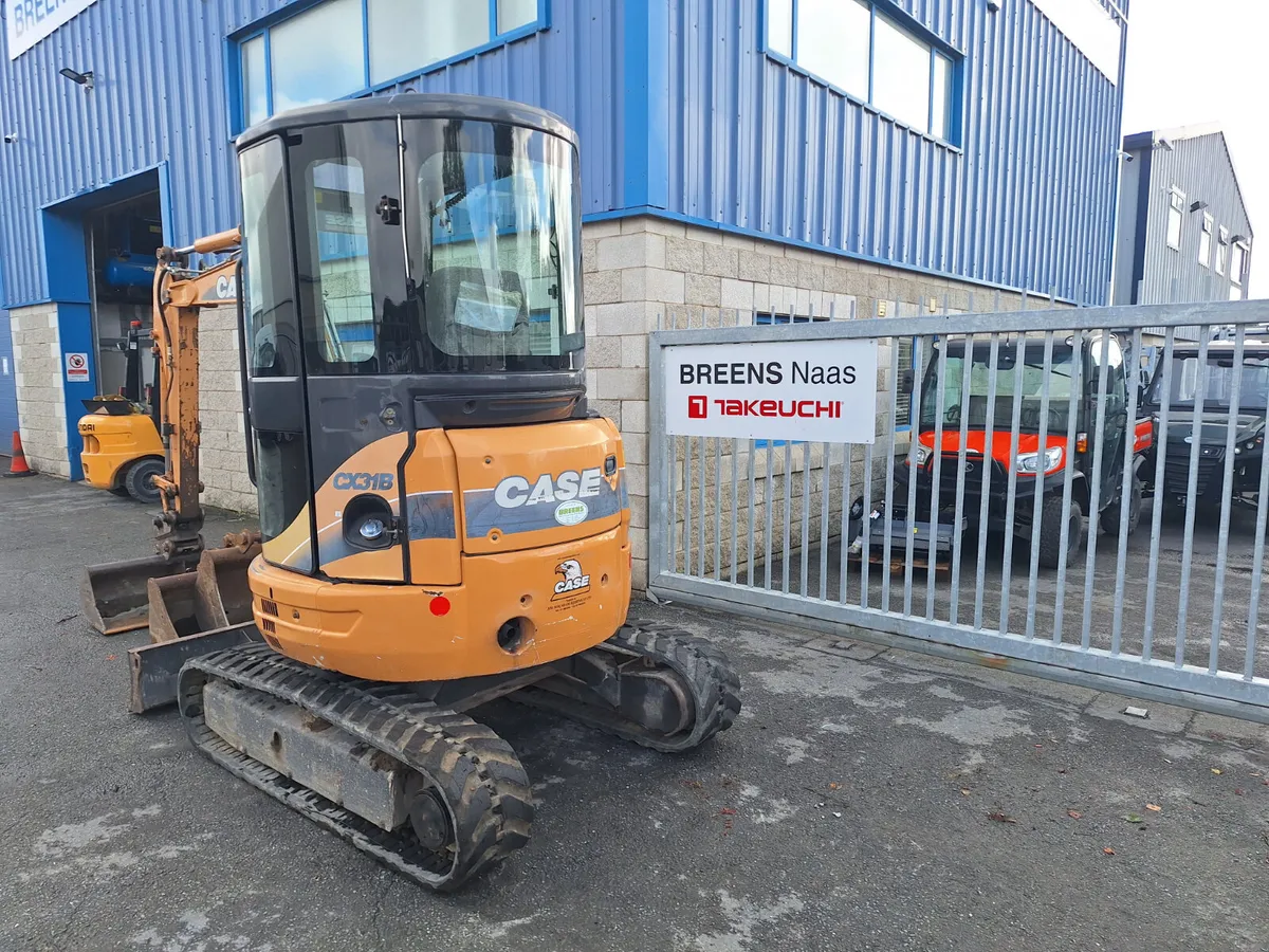 Case CX31 Mini Digger - Image 4
