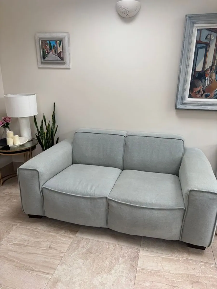 Meadows & Byrne 2 seater Sofa + Armchair - Image 2