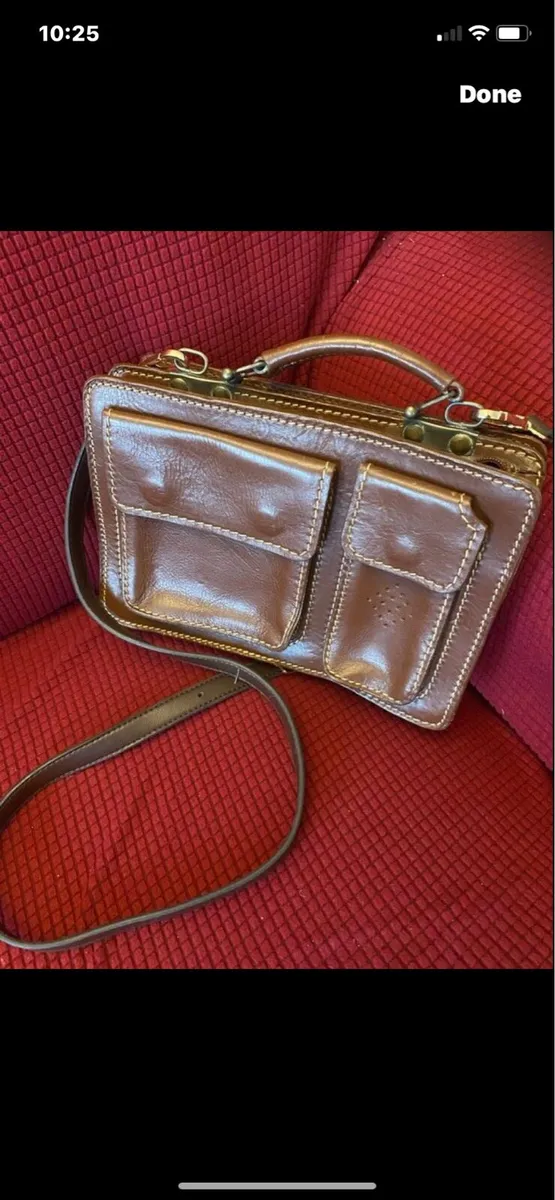 Leather Shoulder Bag - Image 1