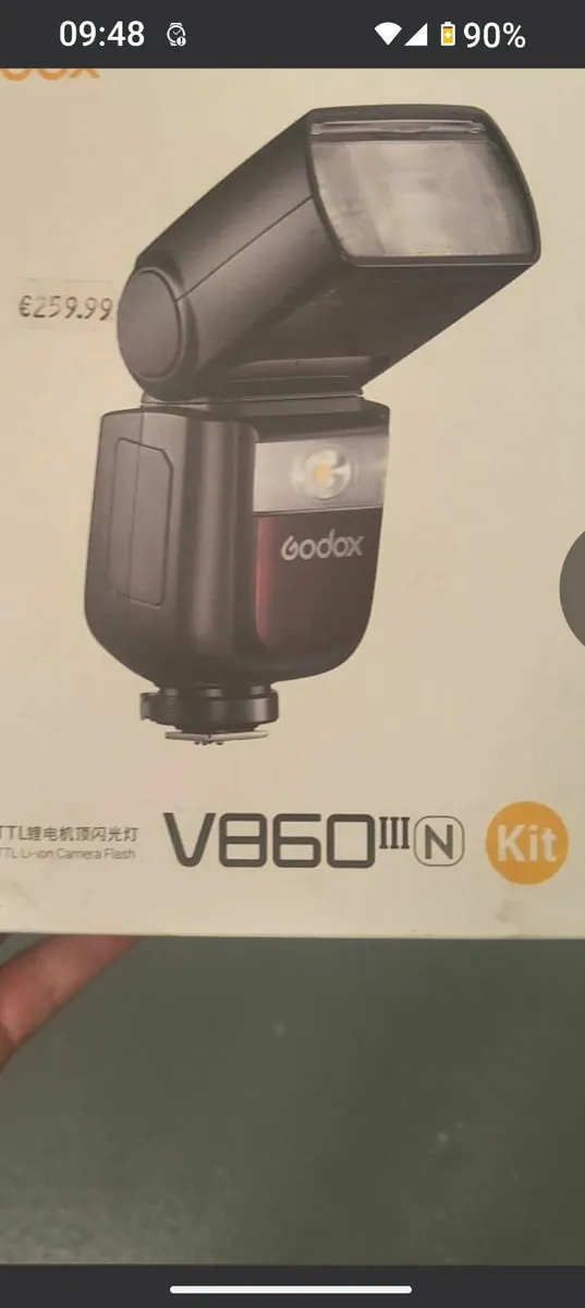 Godox V860iii Nikon Flash gun kit - Image 2