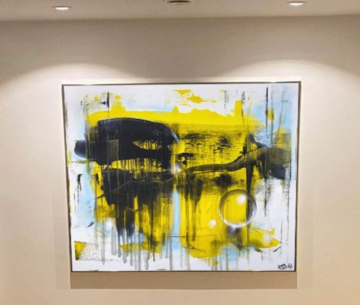 Parscha Mirghwameddin original XXL painting - Image 1